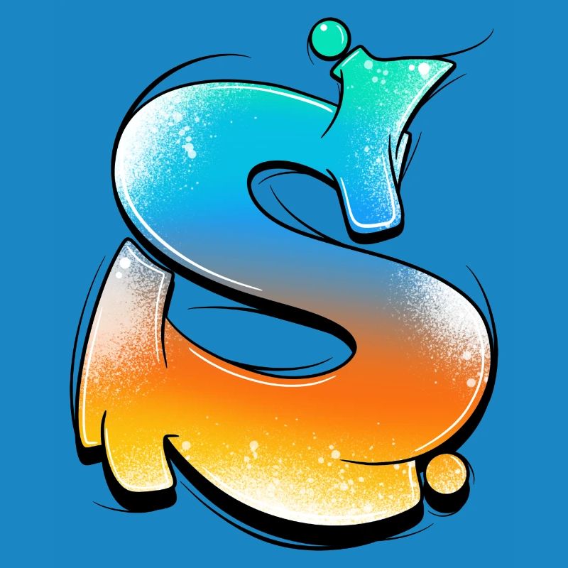S-Gradient Neon Splashes