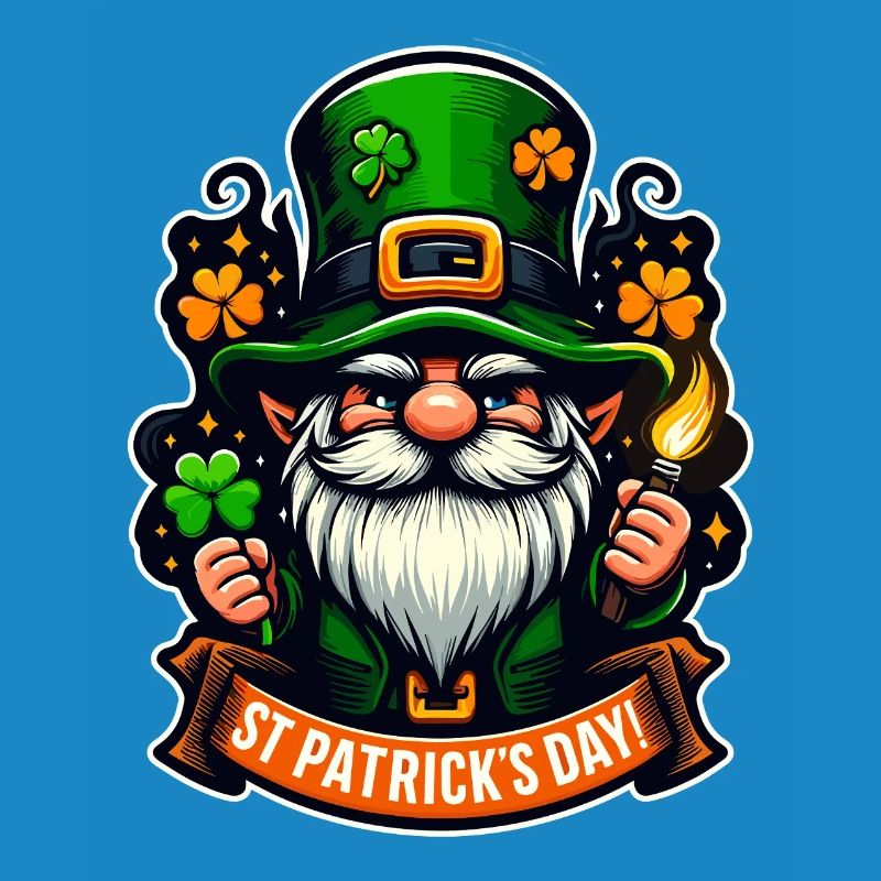 Lucky Gnome - Leprechaun de la Saint-Patrick