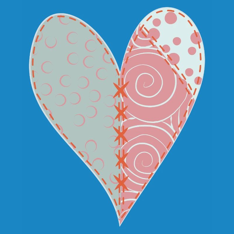 Patchwork Herz Nr. 3