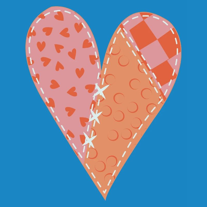 Patchwork Herz Nr. 10