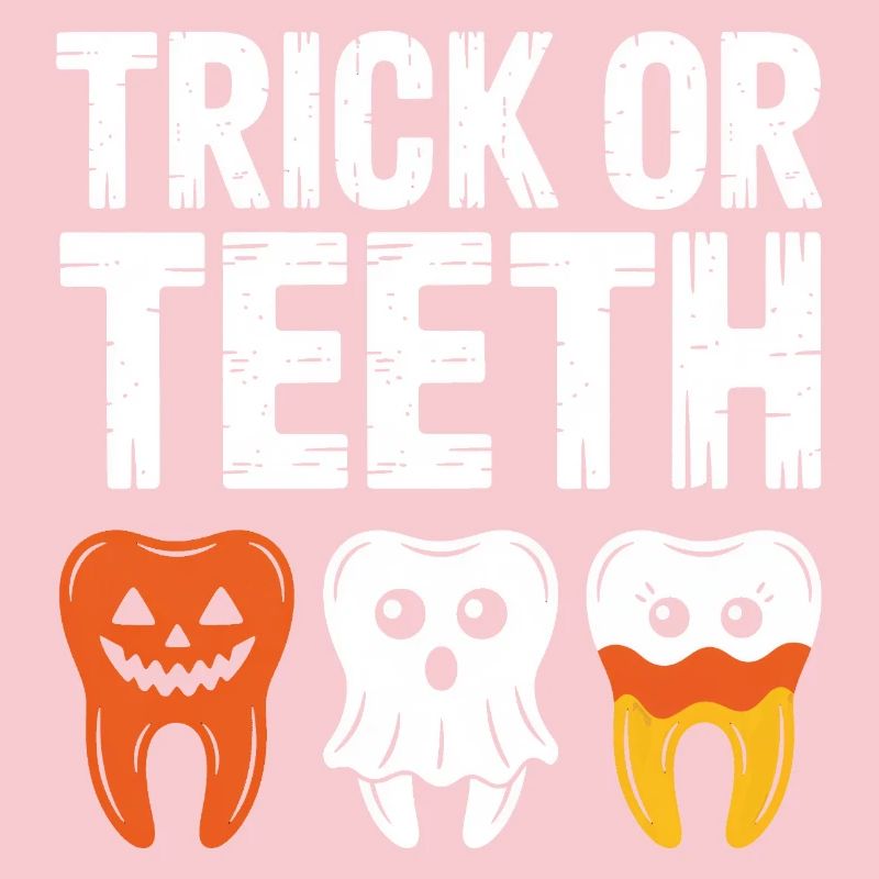 Trick oder Teeth Halloween-T-Shirt