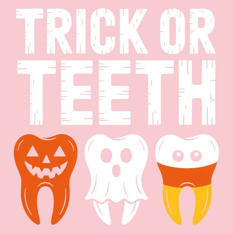 Trick oder Teeth Halloween-T-Shirt