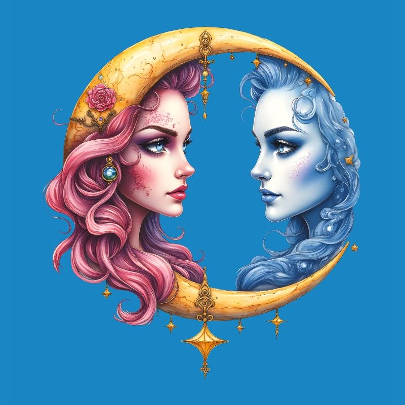 Twin Moon: Faces in Eclipse