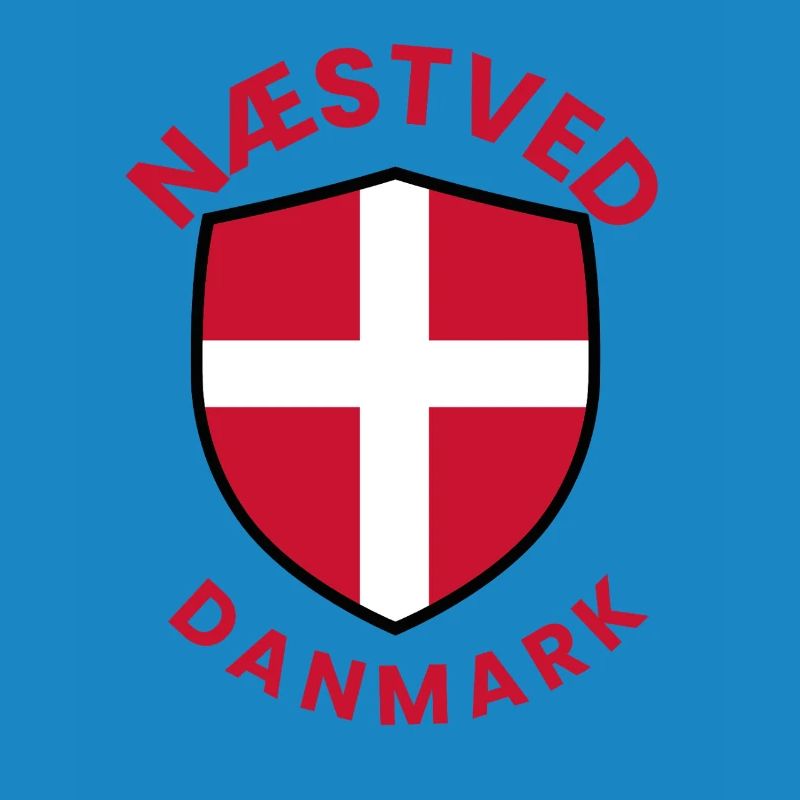 Bouclier du drapeau du Danemark de Nästved