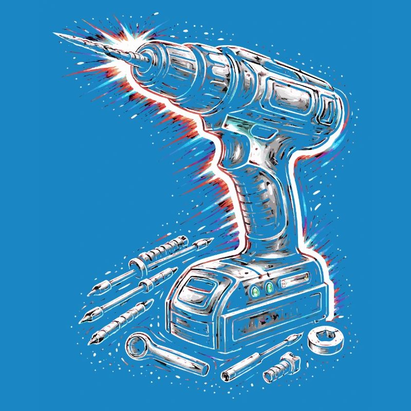 Cordless Screwdriver Tool DIY Design