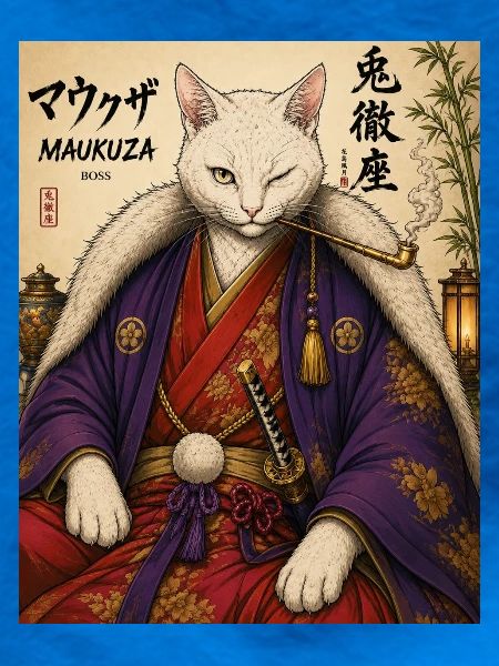 Maukuza Samurai Katze