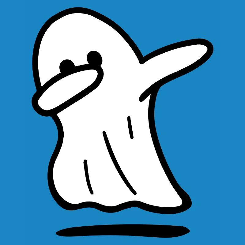 Ghost / Funny ghost / halloween / dabbing ghost