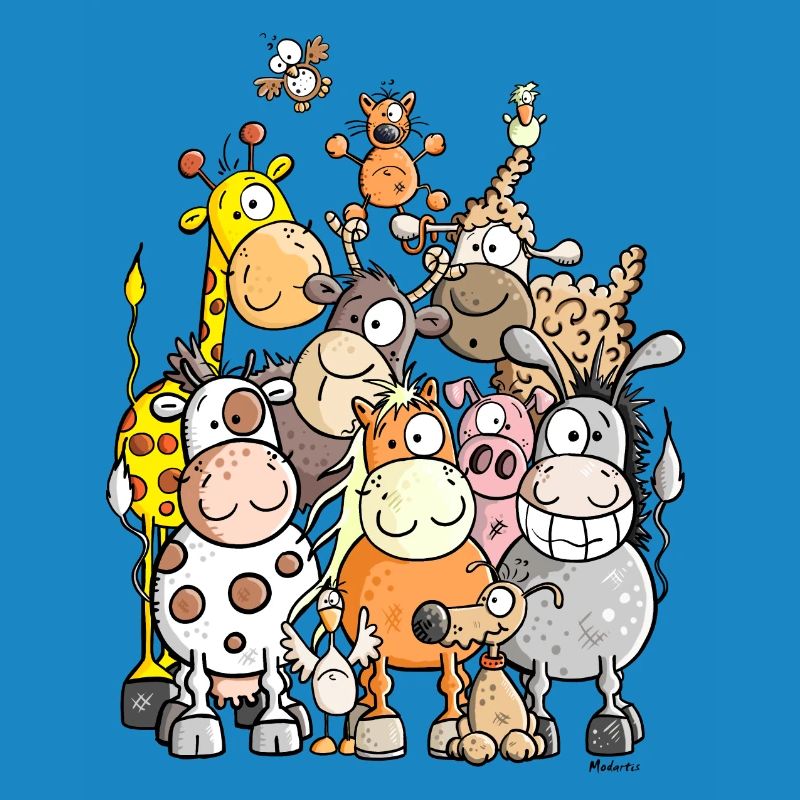 Tas géant de l'animal