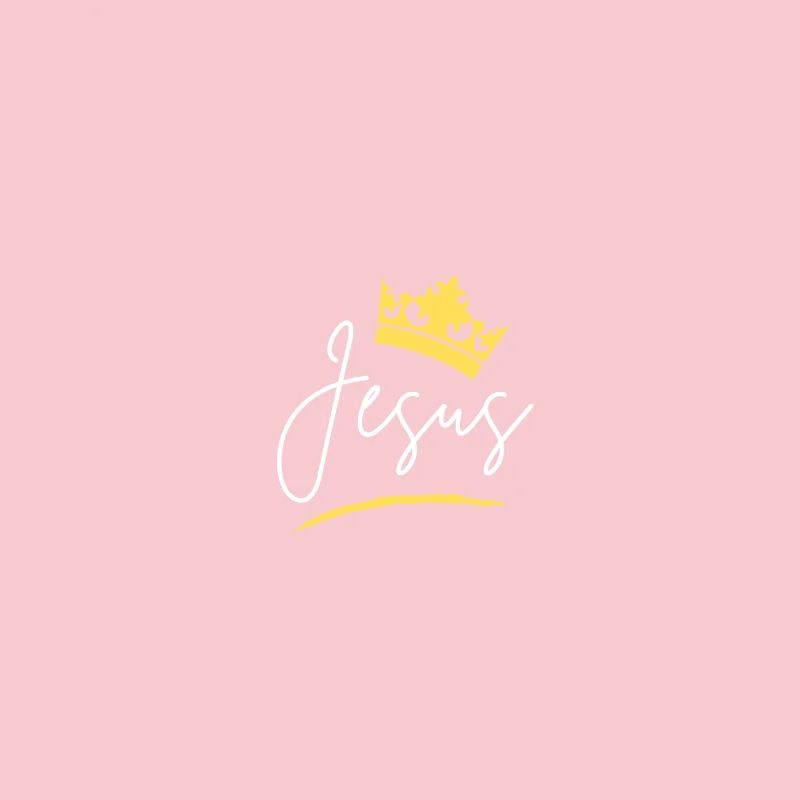 Chemise Jésus Crown Script
