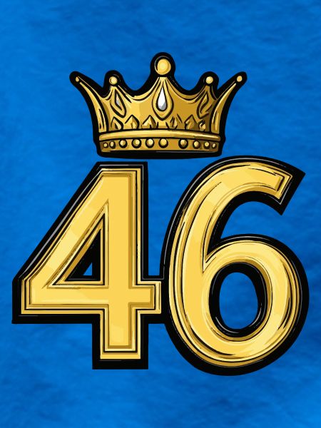46 Zahl Krone