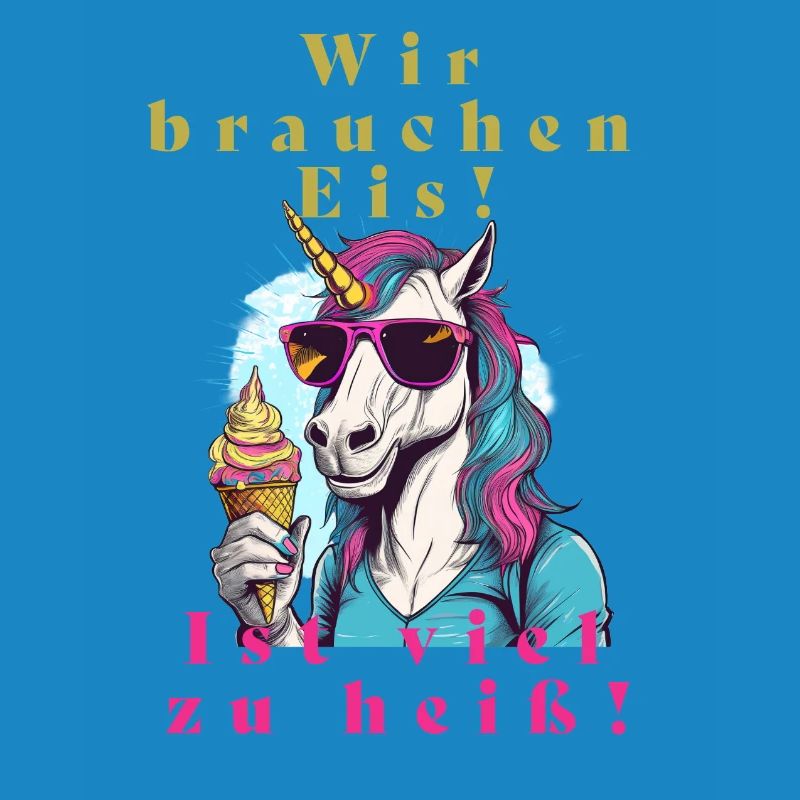 Einhorn Eis vs. Hitze