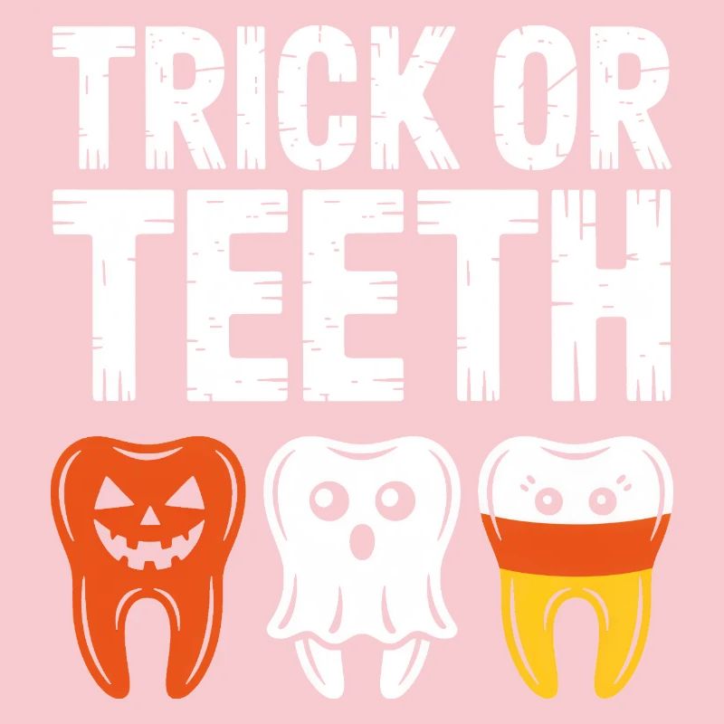 Trick oder Teeth Halloween-Trio