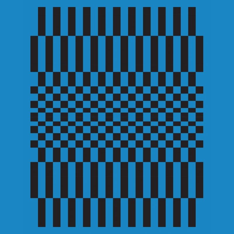 Geometric chessboard Grid Pattern
