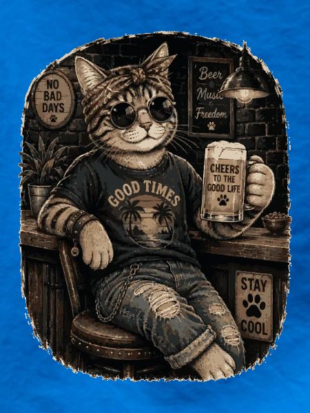 Good Times Bar Cat