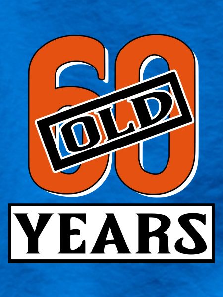 60 years old present sixty