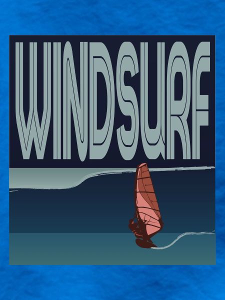 Windsurfer in Welle 