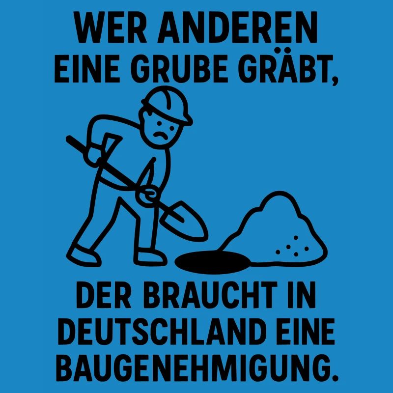 Digging a pit