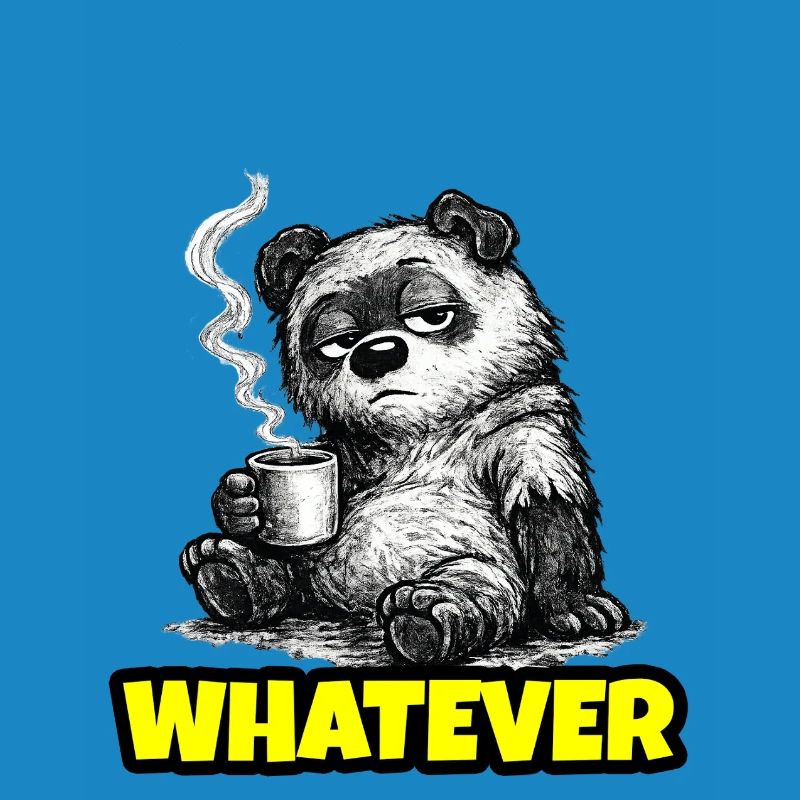 Whatever – Grumpy Bear Coffee (Sketch)