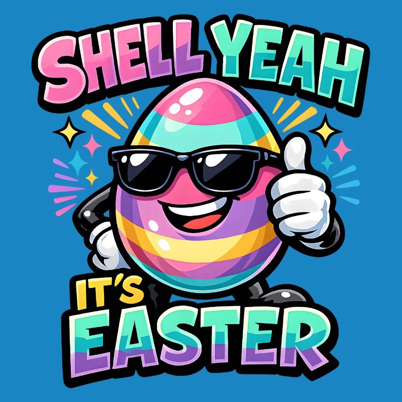 Shell Yeah It's Easter Ostern Spruch Hell yeah