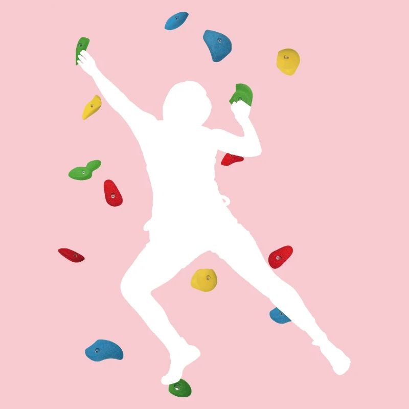 Climbing Wall Man White – Boulder Style