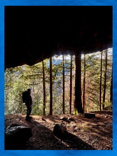 Waldwanderer Naturkunst Design