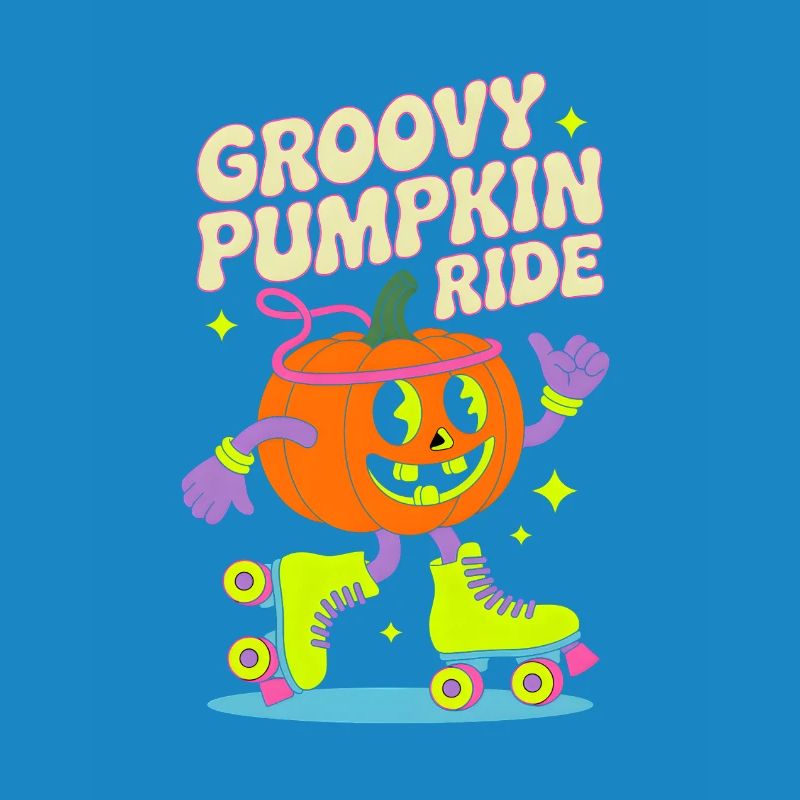 Groovy Pumpkin Inline Skate