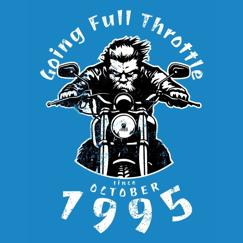 30. Geburtstag Going Full Throttle Since 10/1995