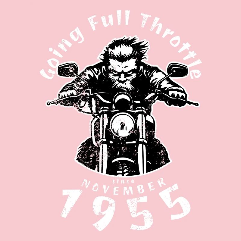 70. Geburtstag Going Full Throttle Since 11/1955