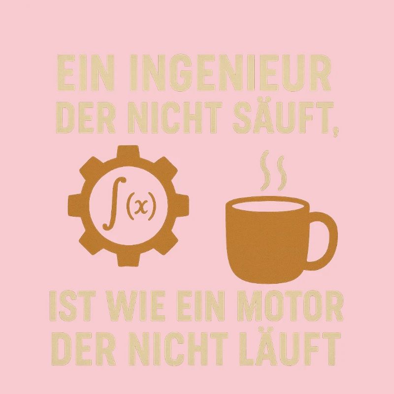 Ingenieur Humor Kaffee Motor