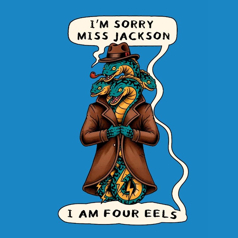 Sorry Ms Jackson... I AM FOUR EELS Parody Funny 