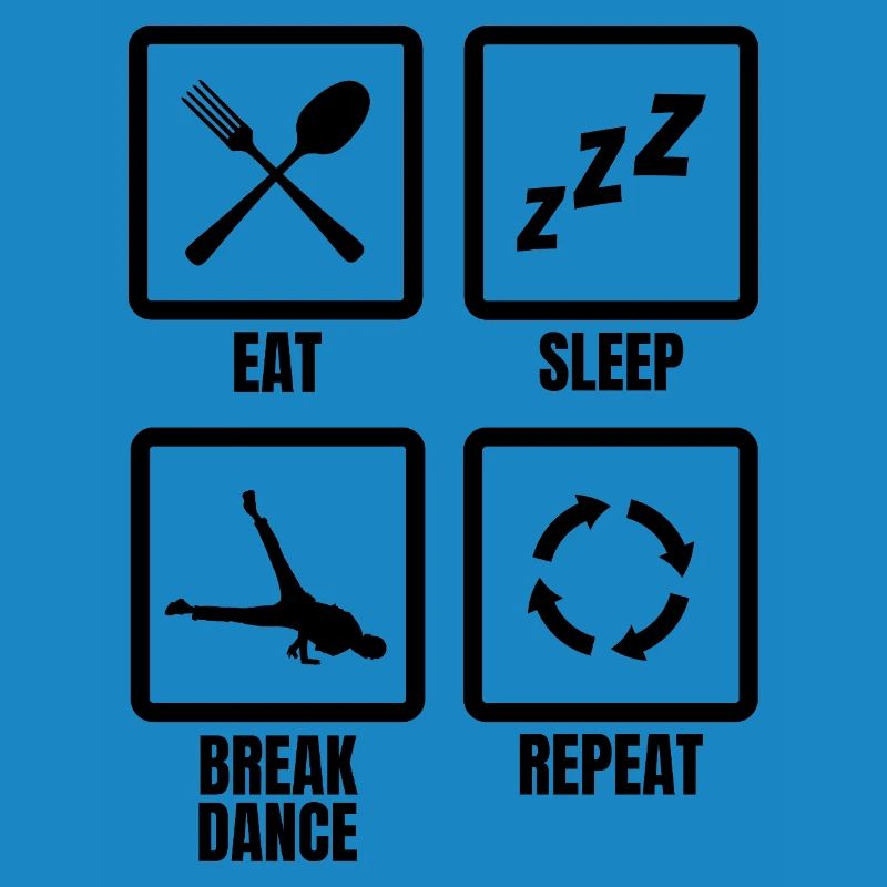 Routine quotidienne du breakdancer