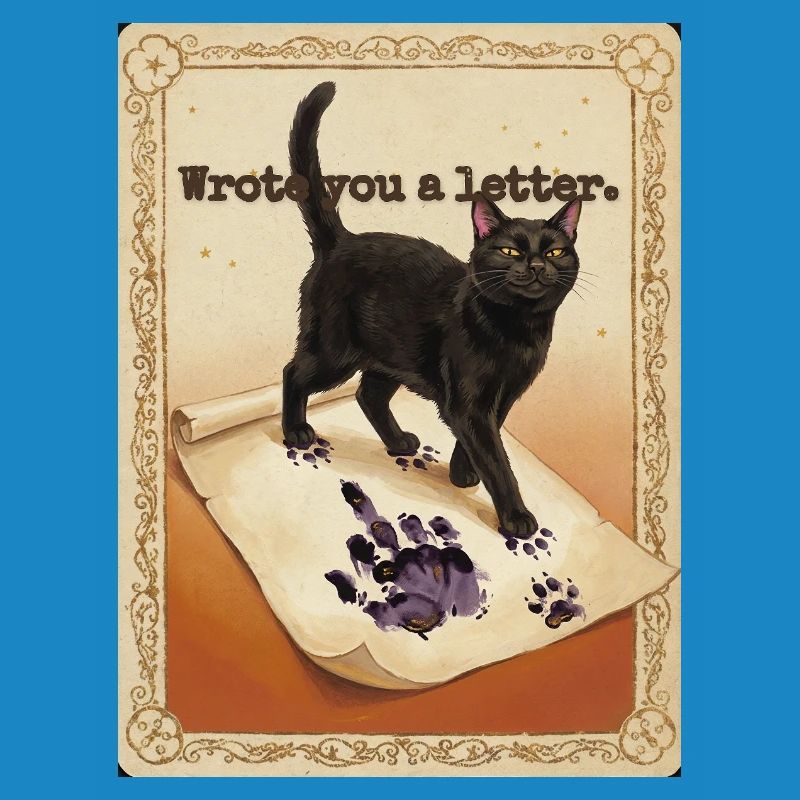 Ich habe dir einen Brief geschrieben, Katze