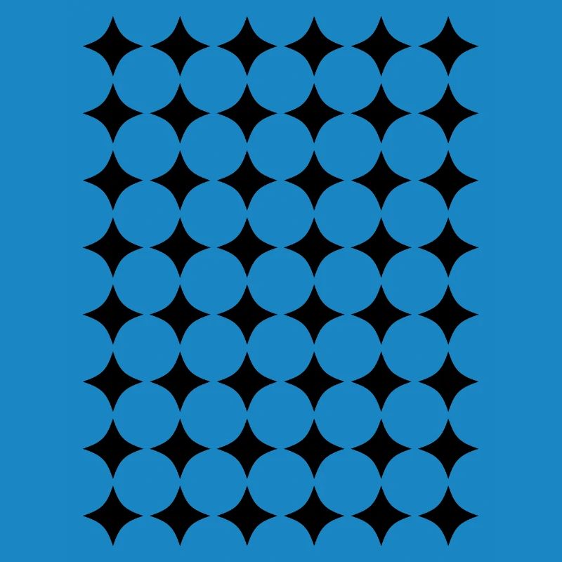 geometric circles pattern grid