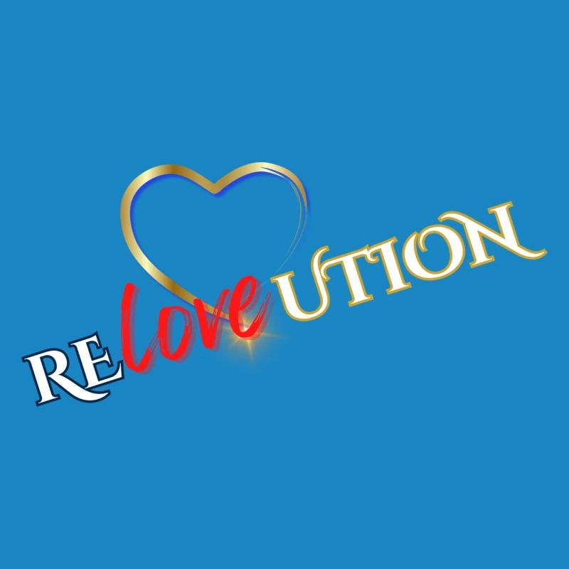 Liebevolution Heart Rose Typo