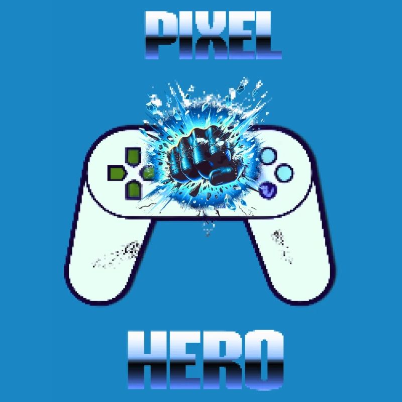 Pixel Hero - Retro Gaming Controller