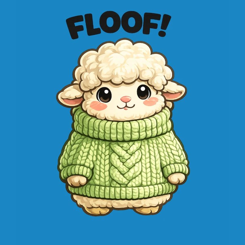 Kuscheliges Schäfchen Pullover Design