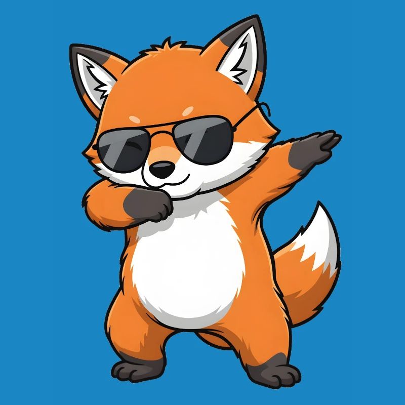 Dabbing Fox