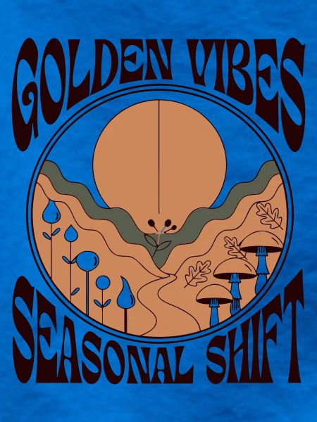 Golden Vibrations Sunset