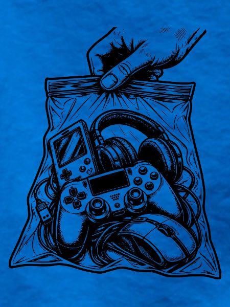 Suchtspiele – Gamer-Konsolen-Controller-Tasche