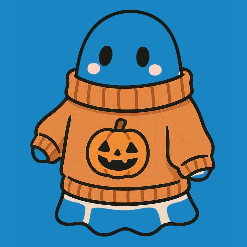 Pull citrouille Ghost