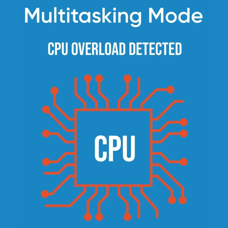 Multitasking Mode – CPU Overload Detected