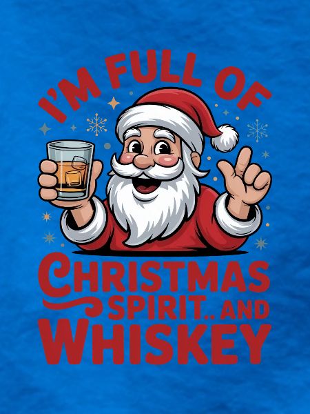 Weihnachts-Whiskey-Weihnachtsgeist