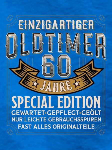 Oldtimer 60 Jahre Spezialedition