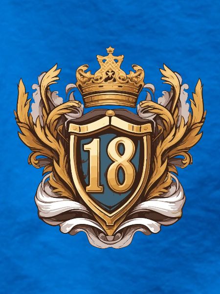 18 Zahl Wappen