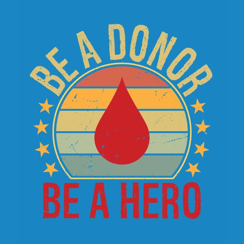 Sei ein Spender Sei ein Held