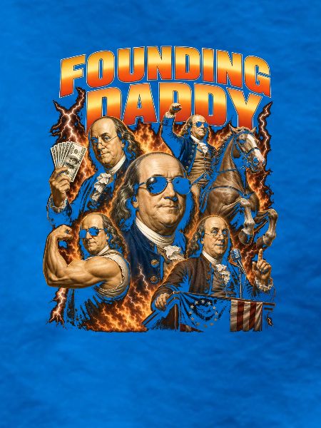 Gründervater Ben Franklin, 4. Juli