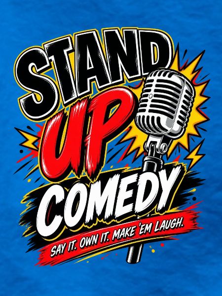 Stand-Up Comedy Mikrofon Logo