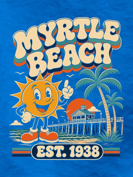 Myrtle Beach Est. 1938 Retro