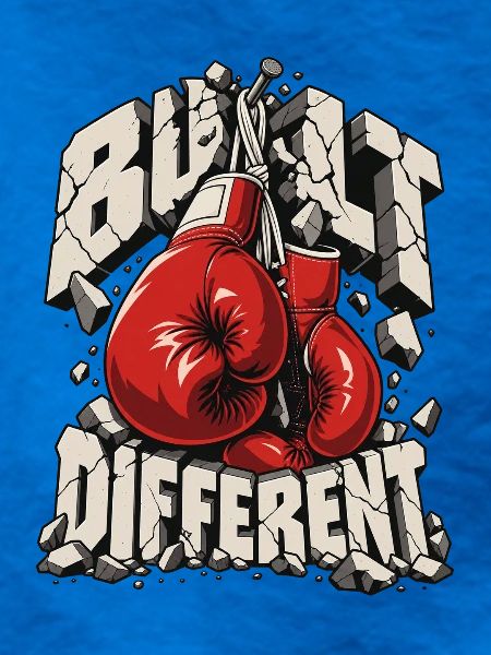 Bruchstein Boxen Kraft-Punch