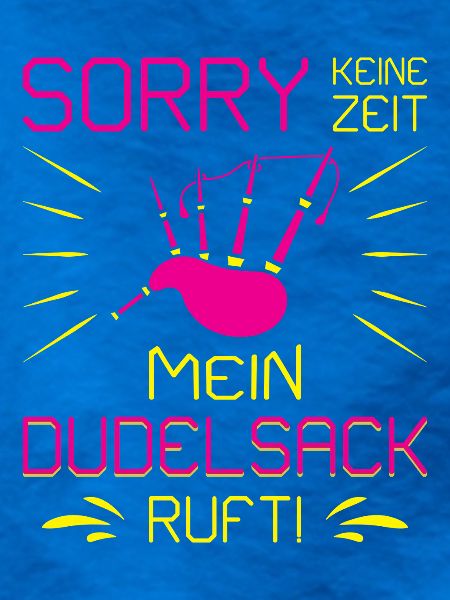 Dudelsackspieler Dudelsack Männer Geschenk